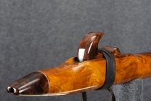 Russian Olive Native American Flute, Minor, Mid F#-4, #Q11F